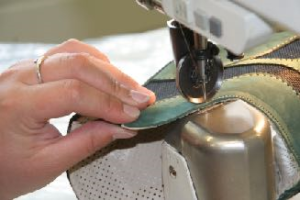 Piquage chaussure orthopédique