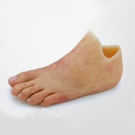 Pied en silicone Boucharenc